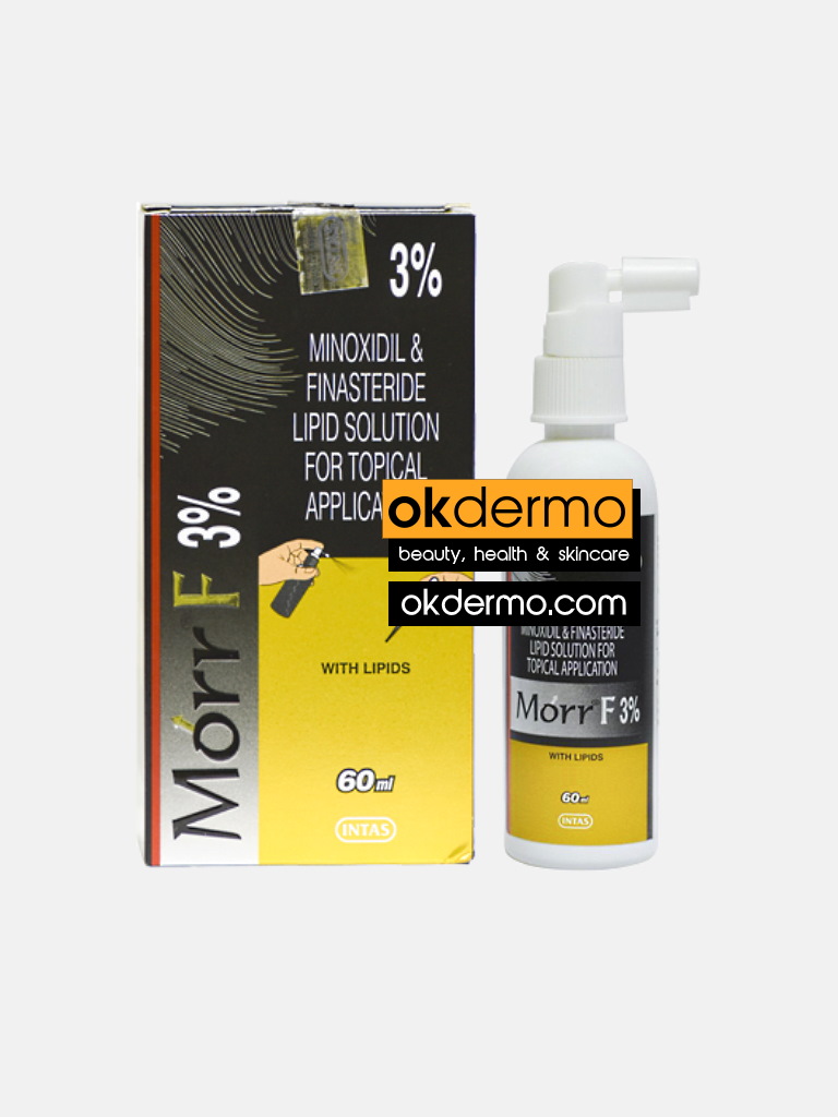 Morr F® Minoxidil & Finasteride Lipid Solution | OKDERMO Skin Care