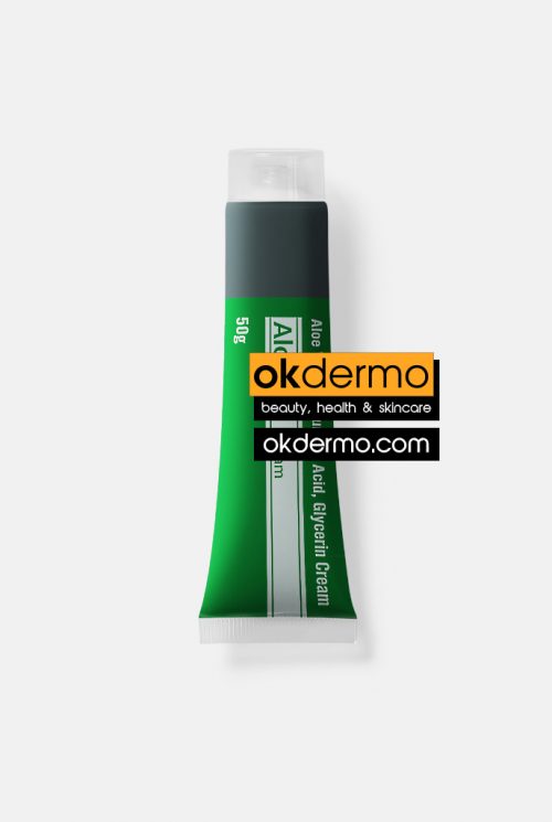 Buy Alokem Cream Aloe Vera Hylauronic Acid & Glycerin Cream 50g Skin Care Moisturizing Cream BUy Online Okdermo Skin Care