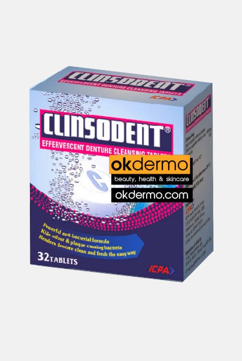 Clinsodent® Denture Cleansing Tablets Sodium Perborate Monohydrate 480mg