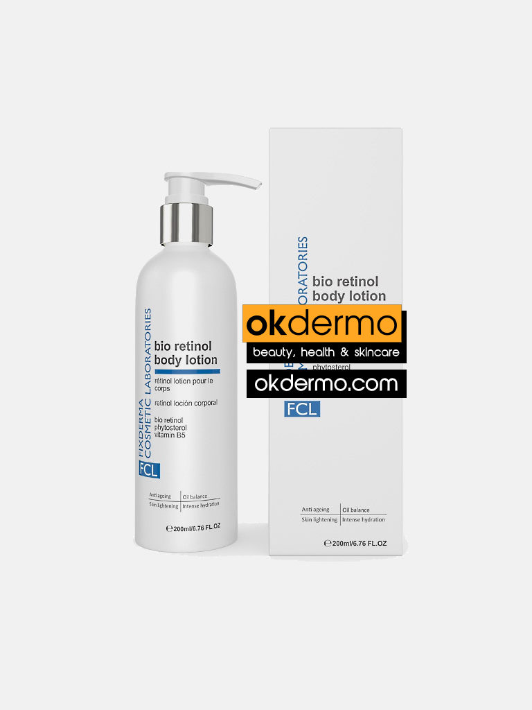 FCL® BIO Retinol Anti Ageing Body Lotion | OKDERMO Skin Care