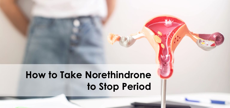what happens if you take norethisterone on first day of period