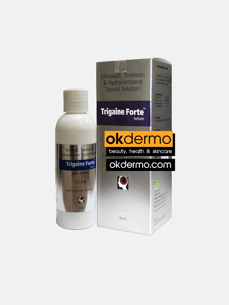 Trigaine Forte® Hair Re-Growth Lotion | OKDERMO Skin Care