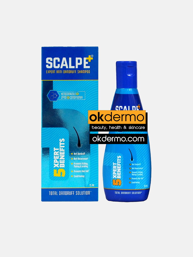 Scalpe Plus® Anti-Dandruff Shampoo | OKDERMO Skin Care