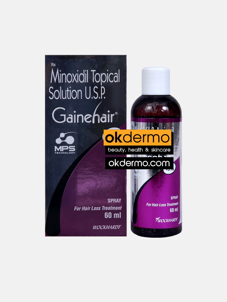 Minoxidil & Aminexil Spray-On Topical Solution | OKDERMO Skin Care
