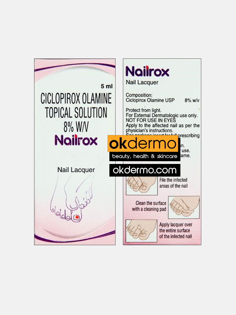 Buy Myconail Nail polish Mycoses nail Ciclopirox 3.3 ml in pharmacy