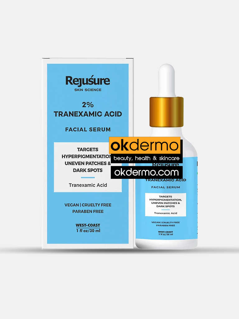 Rejusure® Tranexamic Overnight Face Serum | OKDERMO Skin Care