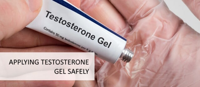 how to apply testosterone gel
