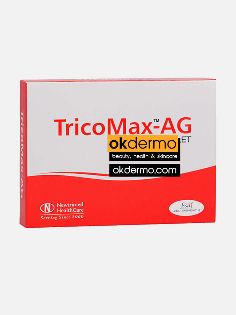 TricoMax AG® Androgenic Alopecia Tablets | OKDERMO Skin Care