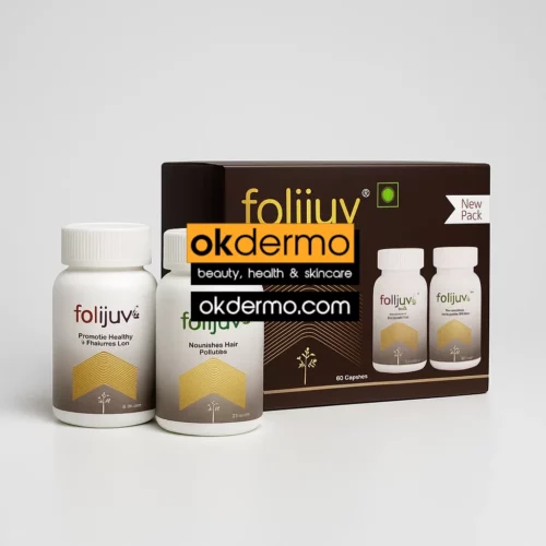 Folijuv AM PM® Hair Growth Supplement Biotin + Folic Acid + Vitamin B12 + DHA + Iron + Zinc + L-Arginine + L-Lysine + L-Cysteine + Selenium