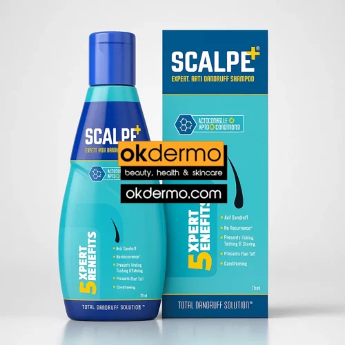 Buy Ketoconazole 2% + Zinc Pyrithione 1% Glenmark Scalpe Anti-Dandruff Shampoo 75ml