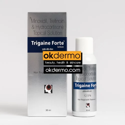 Hydrocortisone 0.01% + Minoxidil 12.5% + Tretinoin 0.025% Hair Re-Growth Lotion Trigaine Forte® 30ml 1.01fl.oz