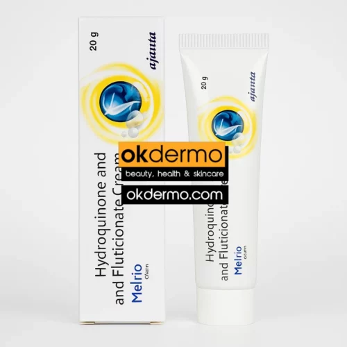 Melrio Cream Hydroquinone 2% + Tretinoin 0.025% + Fluticasone Propionate 0.05% Tri Luma generic